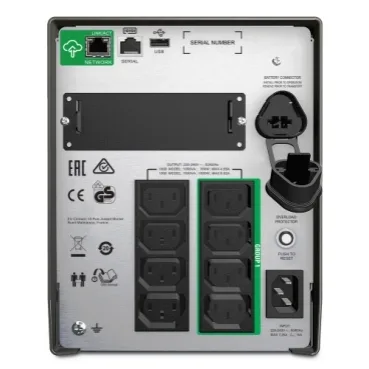 APC Smart-UPS 1500VA 230V Tower UPS with 8 IEC C13 Outlets