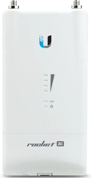 Ubiquiti Networks Rocket 5ac Lite - WLAN Access Point, 5150-5875 MHz, RP-SMA, White