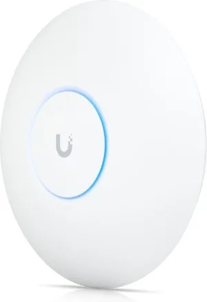 Ubiquiti UniFi U7 Pro Indoor Access Point - WiFi 7 Dual Band, 6 GHz & 2.4 GHz, 5.7 GB/s, 688 MB/s, Supports 300+ Clients