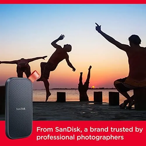 SanDisk Portable SSD SDSSDE30-2T00-G26 - 2TB, USB-C, USB 3.2 Gen 2, Up to 800MB/s - Image 9