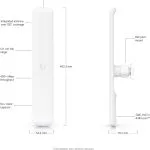 Ubiquiti Networks LiteAP ac LAP-120-US 5GHz airMAX Sector AP 120° 16dBi 2x2 MIMO
