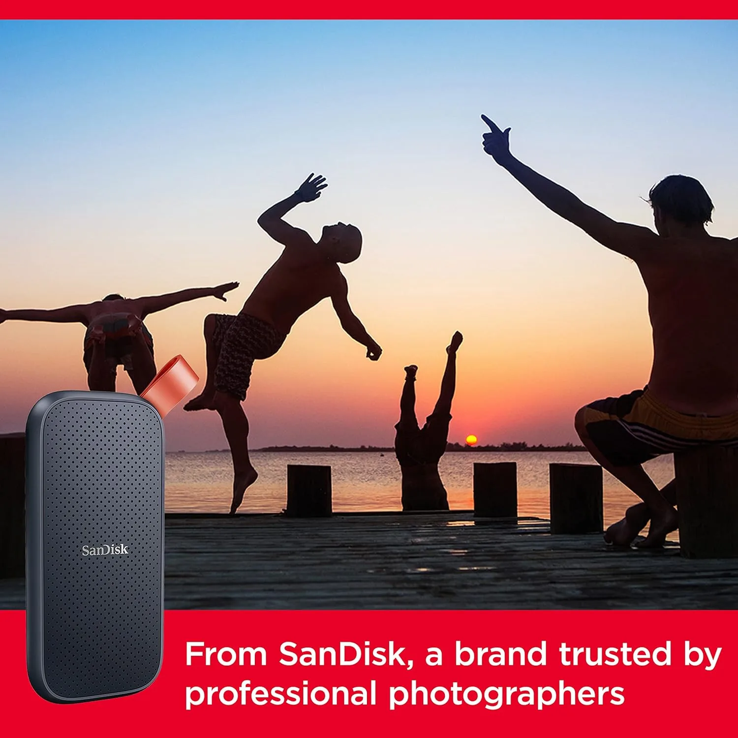 SanDisk Portable SSD SDSSDE30-2T00-G26 - 2TB, USB-C, USB 3.2 Gen 2, Up to 800MB/s - Image 6