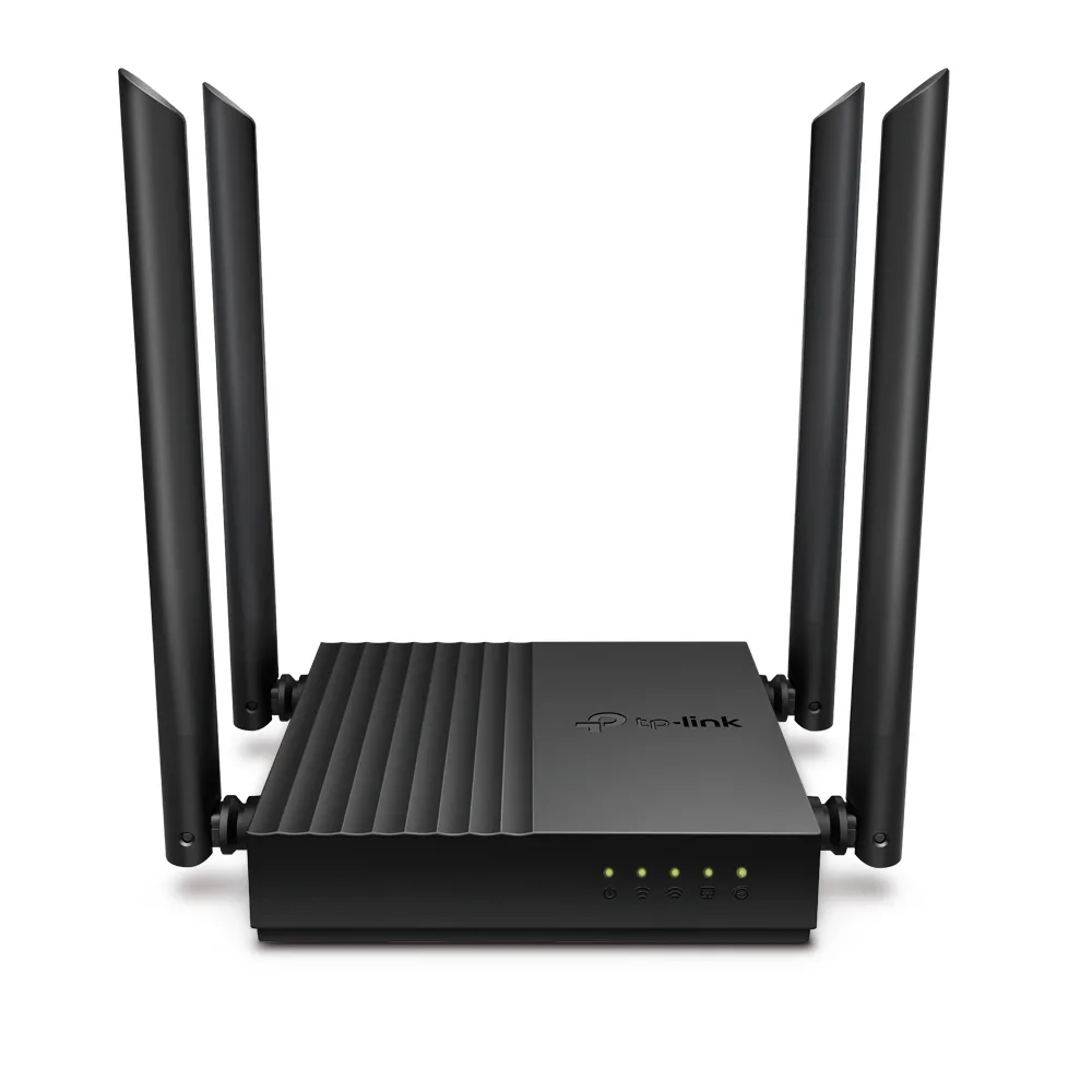TP-Link Archer C64 AC1200 Wireless MU-MIMO WiFi Router with 4 Antennas, Gigabit Ports