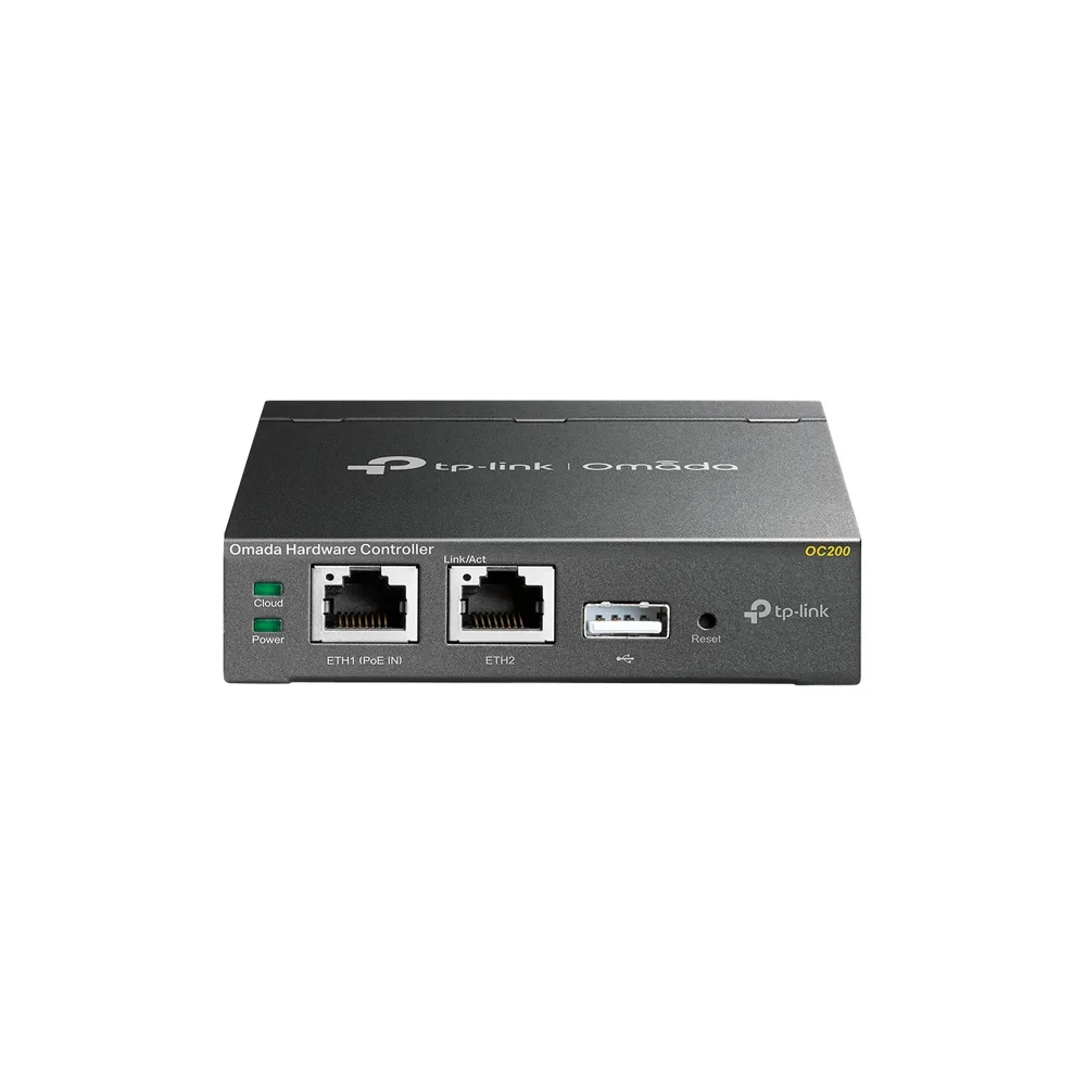 TP-Link Omada Hardware Controller OC200 with 2 Ethernet Ports and USB, Centralized Network Management