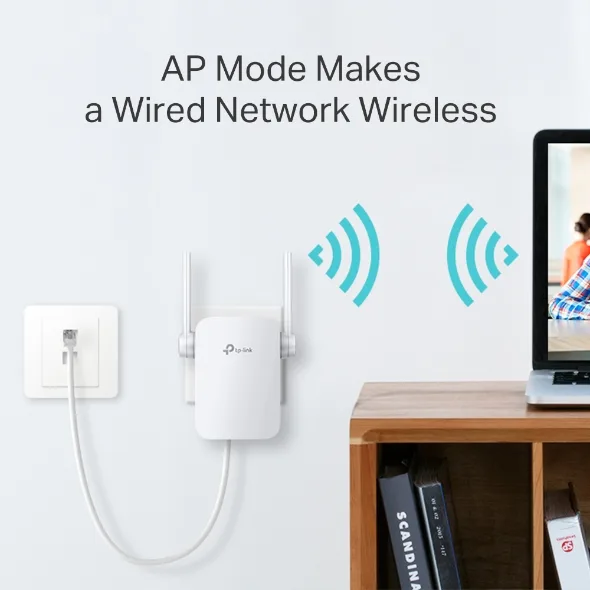 TP-Link RE305 AC1200 Dual Band Wi-Fi Range Extender with 2.4GHz 300Mbps & 5GHz 867Mbps - Image 6