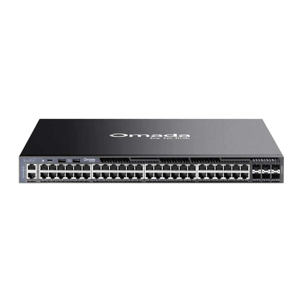 TP-Link Omada SG6654X 48-Port Gigabit L3 Managed Switch with 6x 10G SFP+ Slots - Image 2