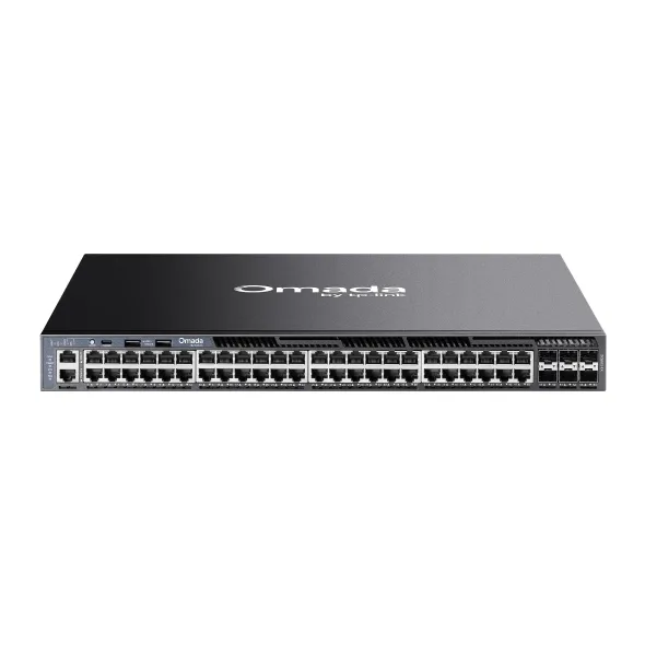 TP-Link Omada SG6654X 48-Port Gigabit L3 Managed Switch with 6x 10G SFP+ Slots - Image 3