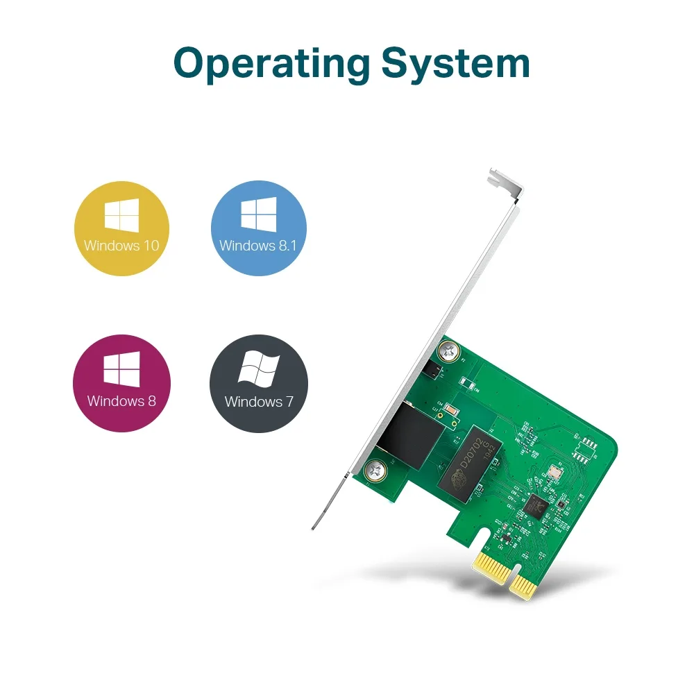 TP-Link TG-3468 Gigabit PCI Express Network Adapter with 10/100/1000 Mbps RJ45 Port - Image 6