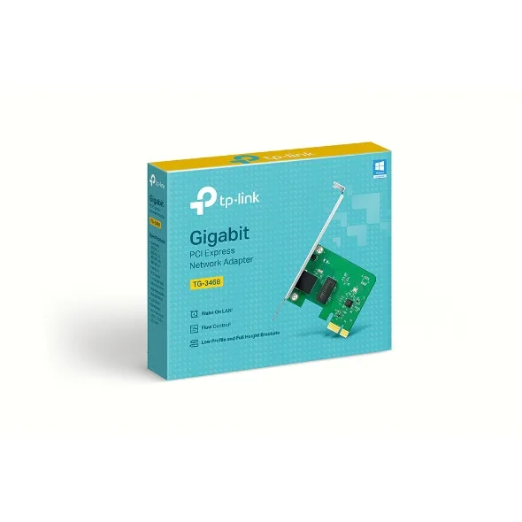 TP-Link TG-3468 Gigabit PCI Express Network Adapter with 10/100/1000 Mbps RJ45 Port - Image 5