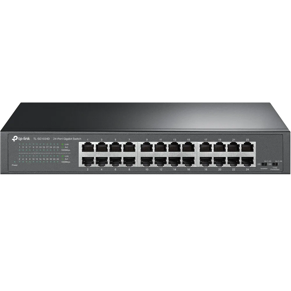 TP-Link TL-SG1024D 24-Port Gigabit Desktop/Rackmount Switch - Image 2