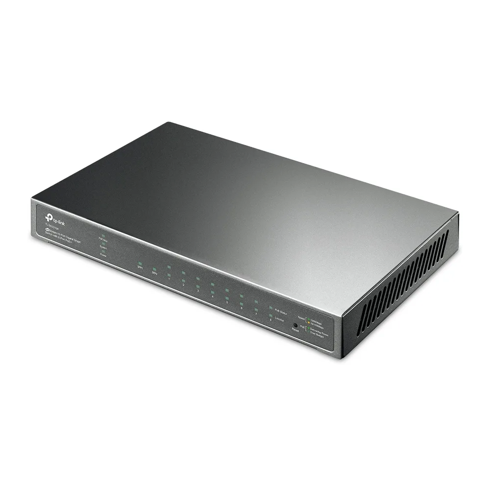 TP-Link JetStream TL-SG2210P 10-Port Gigabit Smart Switch with 8-Port PoE+ - Image 6