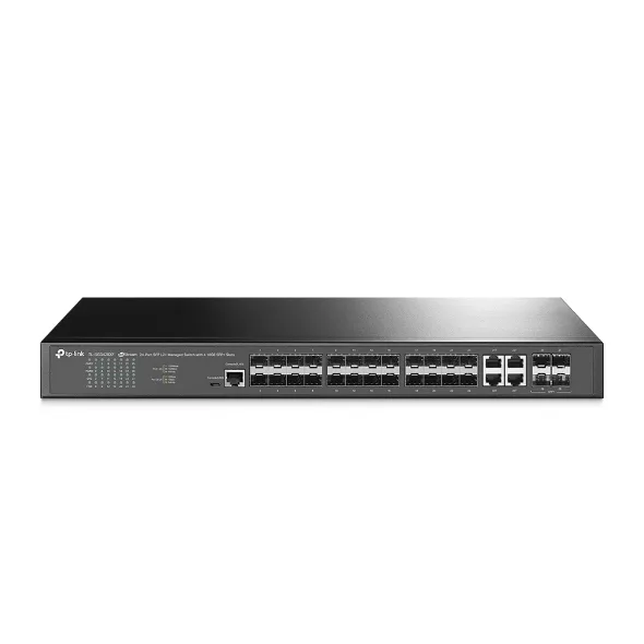 TP-Link JetStream TL-SG3428XF 24-Port SFP L2+ Managed Switch with 4 x 10GE SFP+ Slots - Image 3