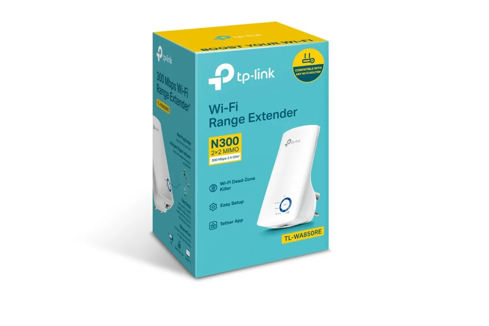 TP-Link TL-WA850RE 300Mbps Wi-Fi Range Extender with 2.4GHz Wireless N - Image 4