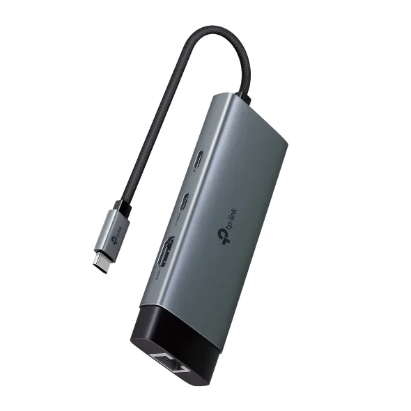 TP-Link UH6120C USB Type-C 6-in-1 Hub with 4K HDMI, 1Gbps Ethernet, 100W PD, USB-C & USB-A Ports - Image 3