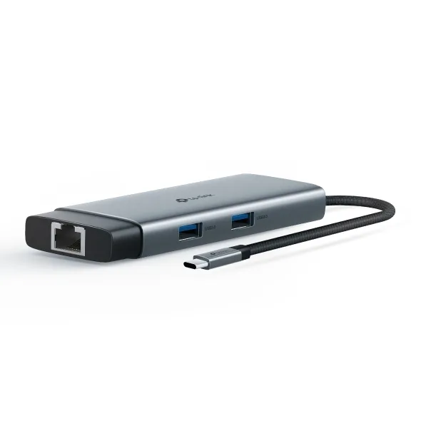 TP-Link UH6120C USB Type-C 6-in-1 Hub with 4K HDMI, 1Gbps Ethernet, 100W PD, USB-C & USB-A Ports - Image 5
