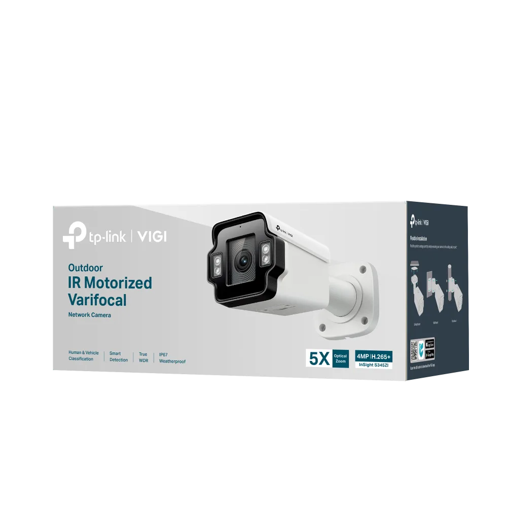 InSight S345ZI 4MP Outdoor IR Motorized Varifocal Bullet Network Camera - Image 6