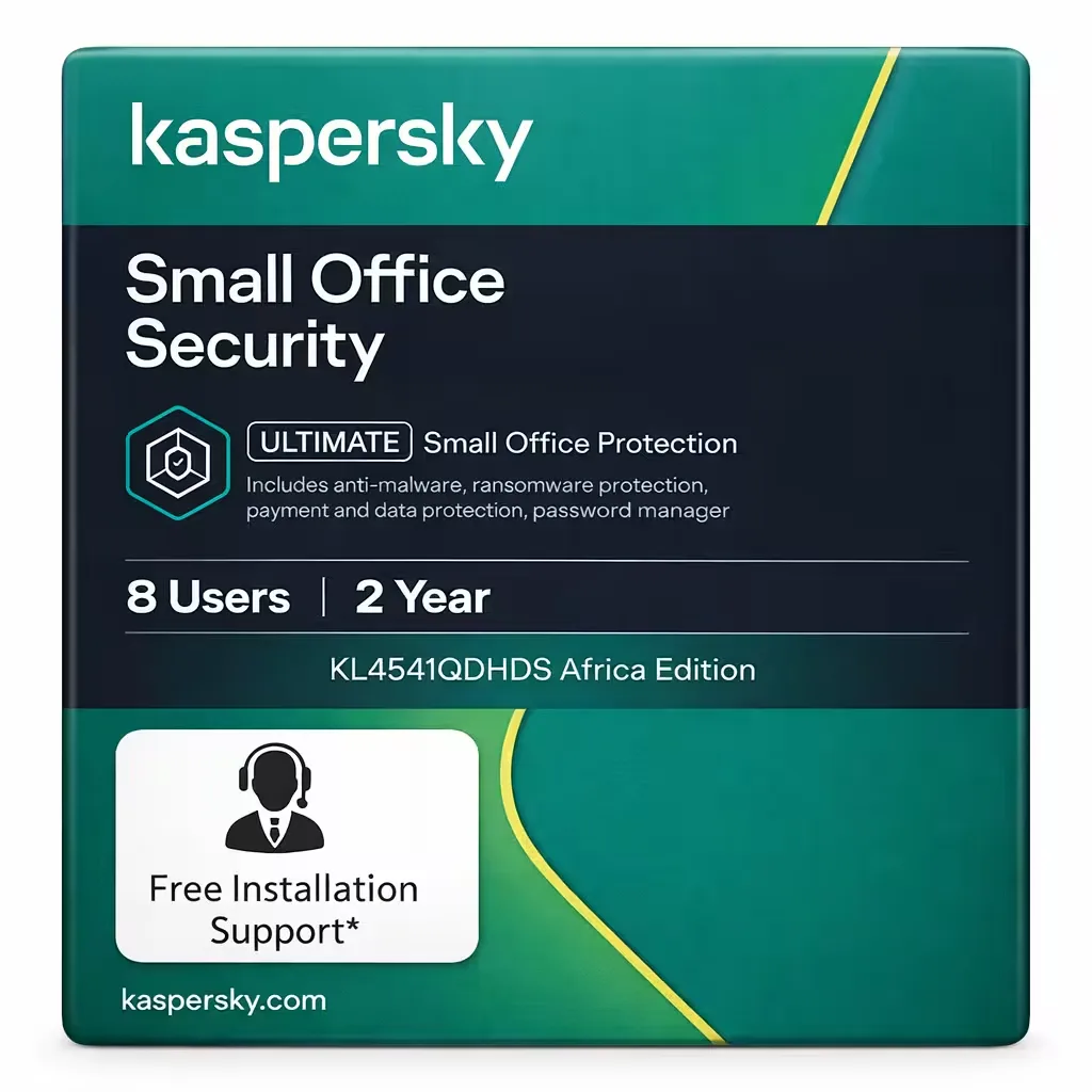 Kaspersky Small Office Security Africa Edition 8 Users 2-Year Download Pack