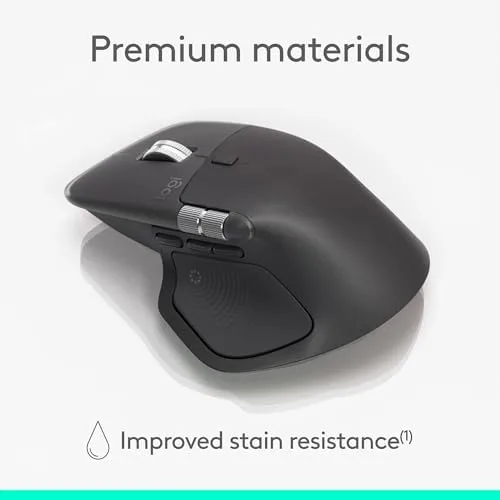 Logitech MX Master 4 for Business Wireless Mouse - 8K DPI, MagSpeed Scrolling, Logi Bolt, Bluetooth, USB-C Charging - Image 13