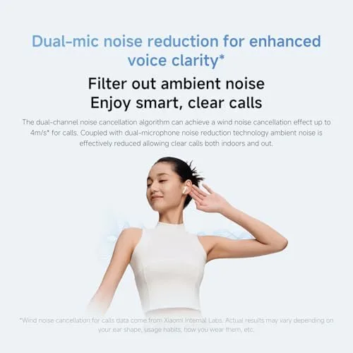 XIAOMI Redmi Buds 6 Active Wireless Earbuds, 14.2mm Driver, Dual Mic, Bluetooth 5.4, 30H Battery - Image 10