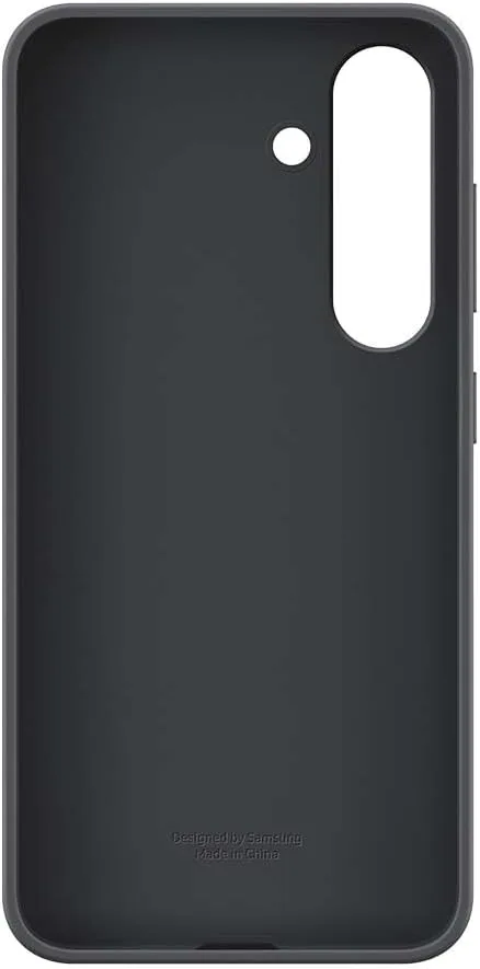 Samsung Galaxy S25 Genuine Silicone Phone Case – Black - Image 4
