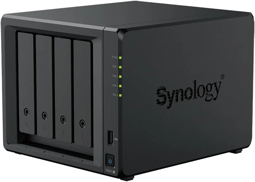 Synology DS925+ NAS Server Bundle with 32GB RAM and 16TB Storage (4 x 4TB HDD) plus 512GB External SSD Backup - Image 7