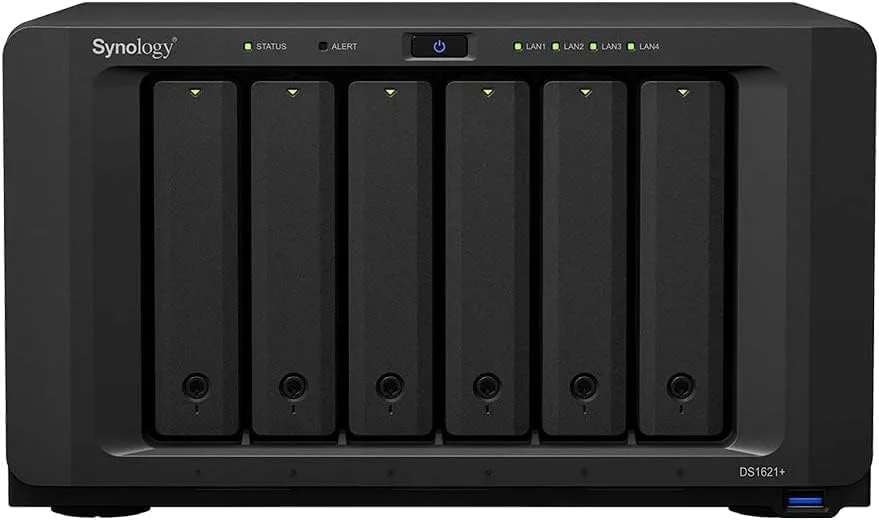 Synology DS1621+ 6 Bay Desktop NAS with 48TB Storage (6 x 8TB HAT3300 Drives) - Image 5