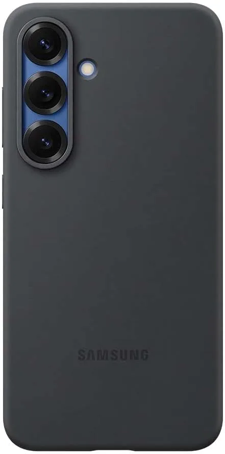 Samsung Galaxy S25 Genuine Silicone Phone Case – Black