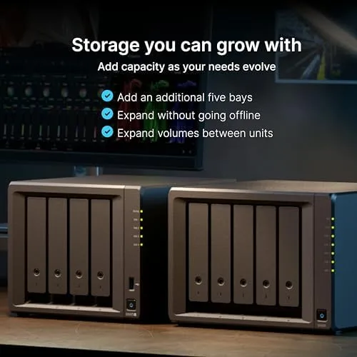 Synology DiskStation DS925+ NAS Kit with Ryzen CPU, 4GB RAM, 4-Bay Storage - Image 10