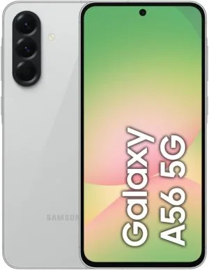 Samsung Galaxy A56 5G Smartphone – 8GB RAM, 256GB Storage, Android, Lightgray