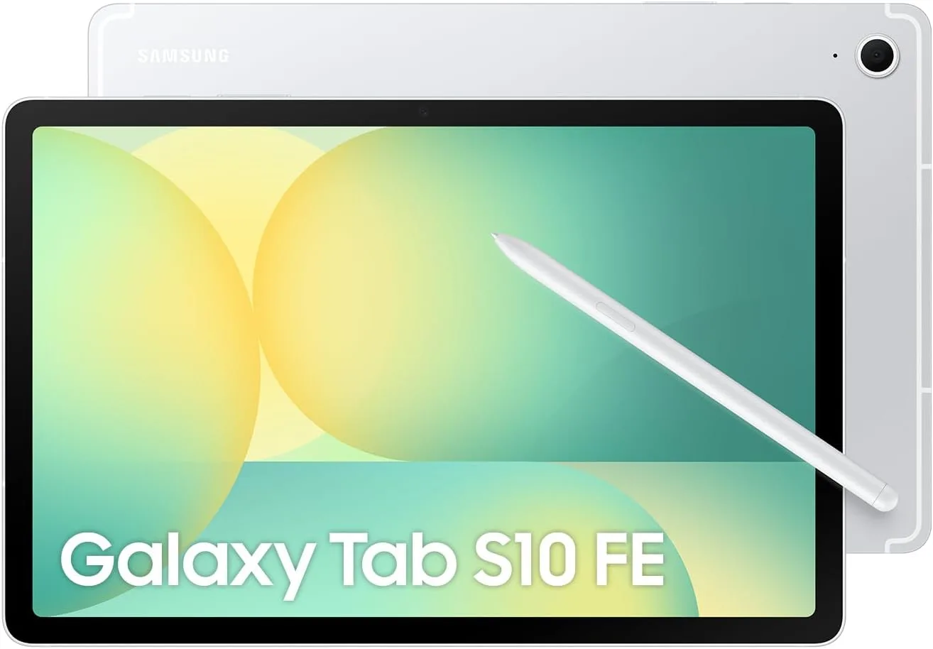 Samsung Galaxy Tab S10 FE 12GB RAM 256GB Storage 10.9-inch 90Hz Display S Pen IP68 Wi‑Fi Tablet