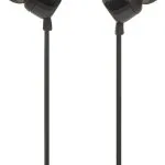 JBL Tune 110 Wired In-Ear Headphones JBLT110BLK with Pure Bass Sound and 1-Button Remote/Mic