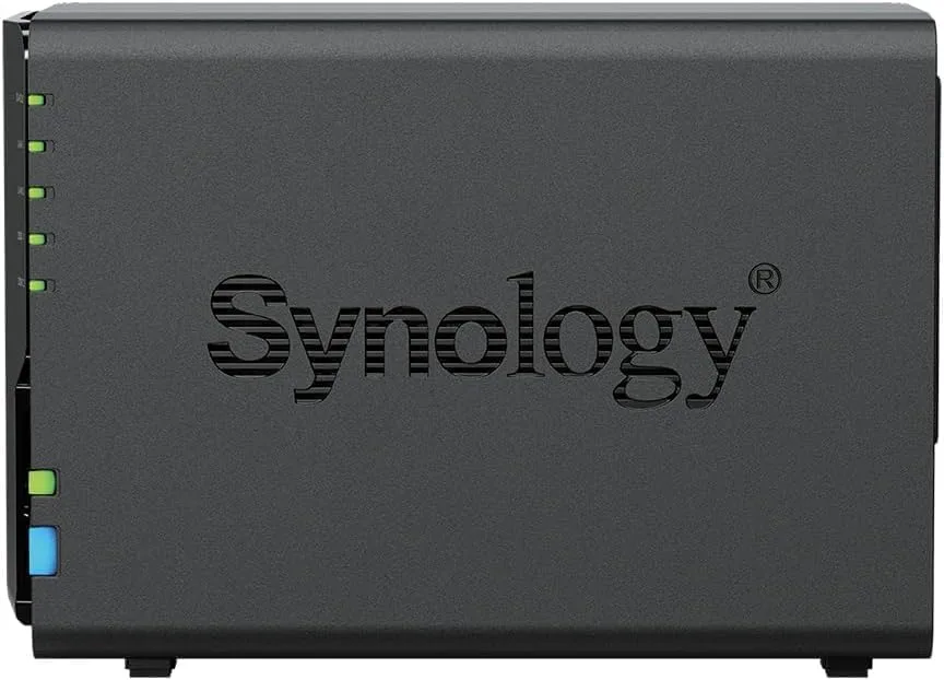 Synology DS225+ 2-Bay DiskStation NAS with Intel Celeron J4125 Quad-Core, 2GB DDR4 RAM, 12TB Bundle (2x 6TB WD Red Plus) - Image 2