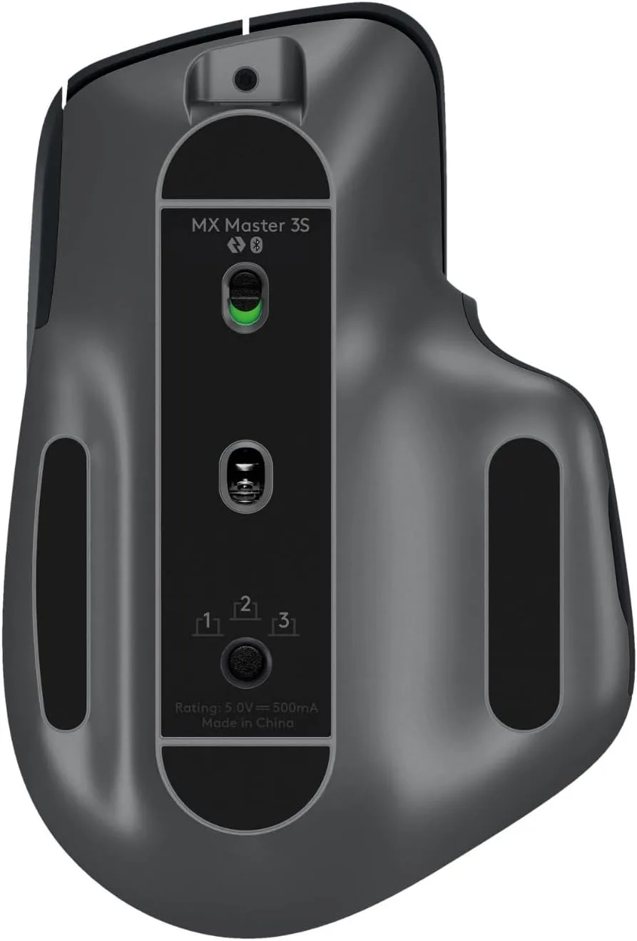 Logitech MX Master 3S Wireless Mouse - 8K DPI, Ultra-fast Scrolling, Bluetooth, Quiet Clicks - Image 2