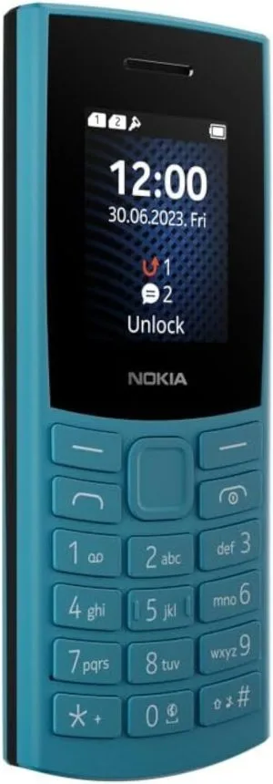 Nokia 105 4G Ocean Blue Feature Phone with 4G Connectivity