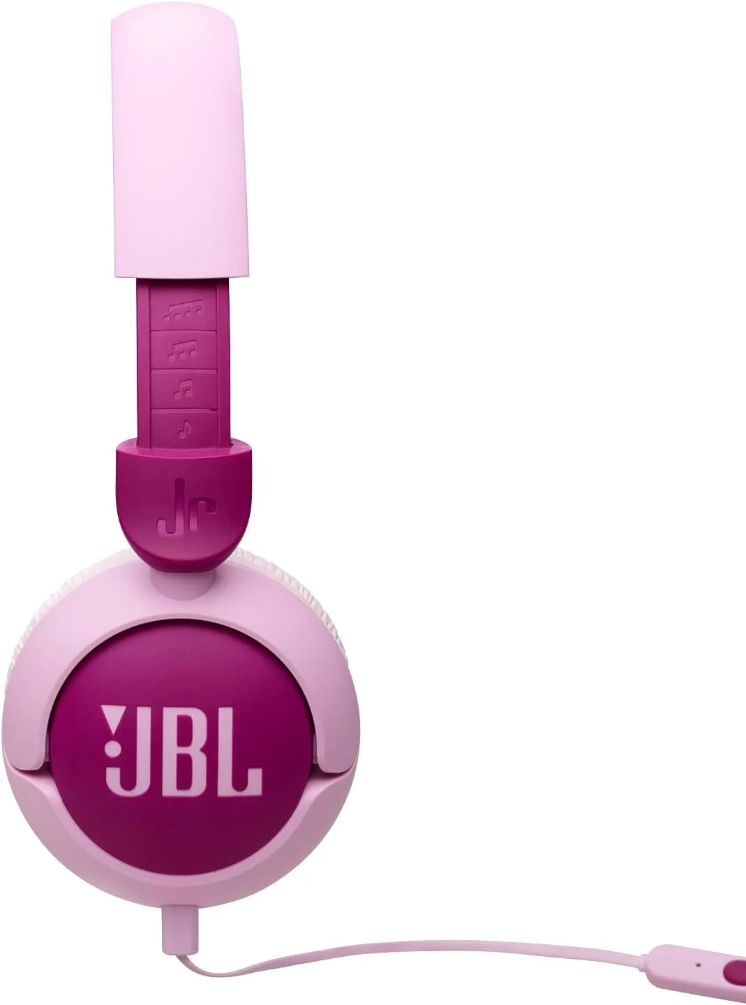 JBL JR 320 Kids Wired On-Ear Headphones with Safe Sound <85dB, Built-In Mic, Soft Padded Headband, and Foldable Design - Model JBLJR320PUR - Image 7
