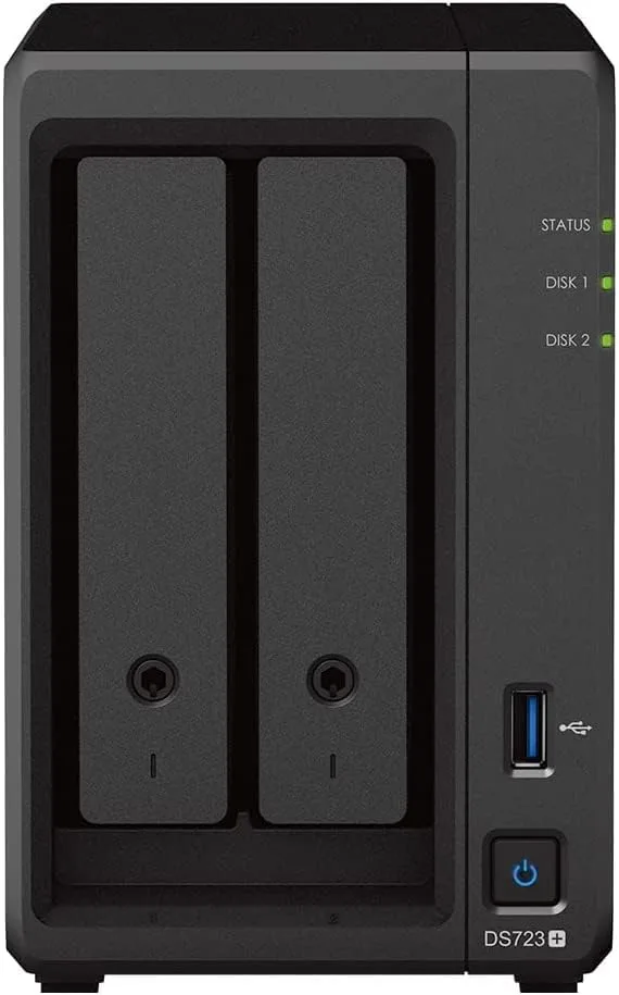 Synology DS723+ 16TB 2-Bay Desktop NAS with 2 x 8TB HAT3300 Drives - Image 4