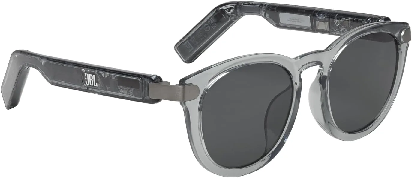 JBL Soundgear Frames Round Audio Glasses JBLSNDGEARFMSRONX with JBL OpenSound Technology, Dual Microphones, and 8-Hour Playtime