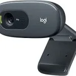 Logitech C270 HD Webcam with 720p Video, Built-in Microphone