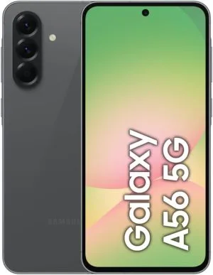 Samsung Galaxy A56 5G Smartphone - 12GB RAM, 256GB Storage, Awesome Graphite (Africa Version)