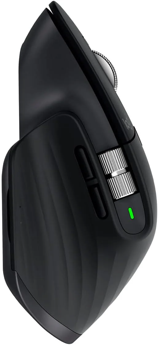 Logitech MX Master 3S Wireless Performance Mouse - Ultra Fast Scrolling, Black - Image 3