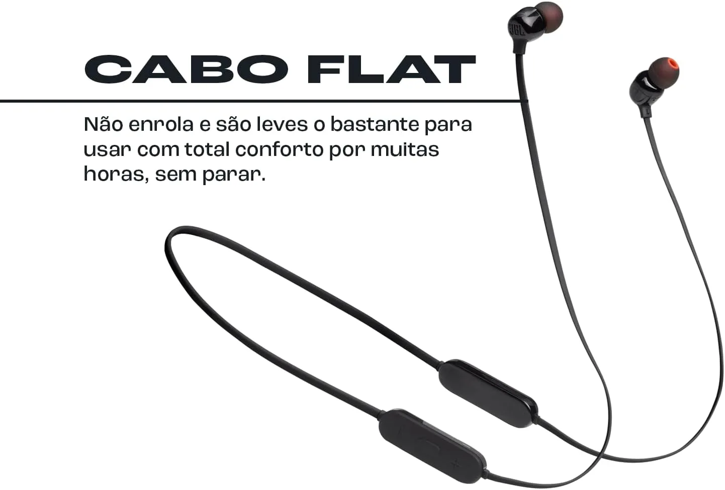 JBL Tune 125BT Wireless In-Ear Headphones with Pure Bass, Bluetooth 5.0, 16H Battery - Model JBLT125BTBLK - Image 4