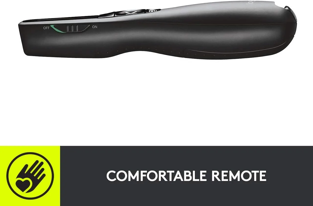 Logitech R800 Wireless Presenter with Green Laser Pointer - Image 6
