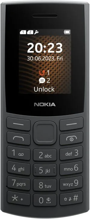 Nokia 105 4G DS Black Feature Phone with 4G Connectivity