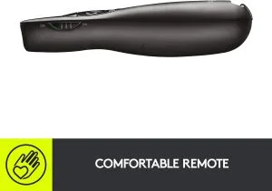 Logitech Wireless Presenter R400 with Laser Pointer, Black