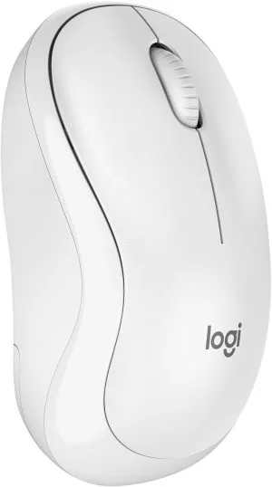 Logitech M240 Silent Bluetooth Mouse with 18-Month Battery, Wireless, Compact, White