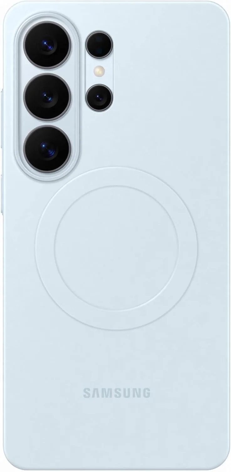 Samsung Galaxy S26 Ultra Silicone Magnet Case – Gray - Image 10