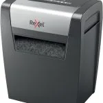 Rexel X406 Momentum Cross Cut Paper Shredder - 6 Sheets, 15L Bin, Black