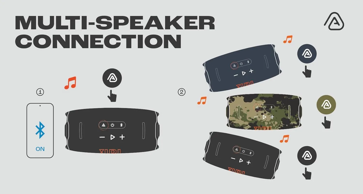 JBL Xtreme 4 Portable Waterproof Speaker with AURACAST, JBL Pro Sound, and Shoulder Strap - Image 10