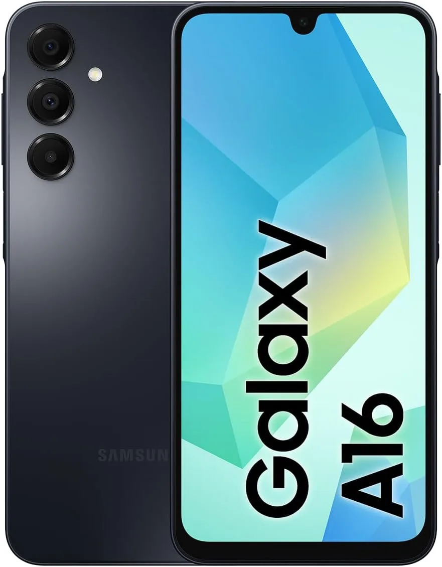 Samsung Galaxy A16 LTE Smartphone – 6GB RAM, 128GB Storage, Dual SIM, Black