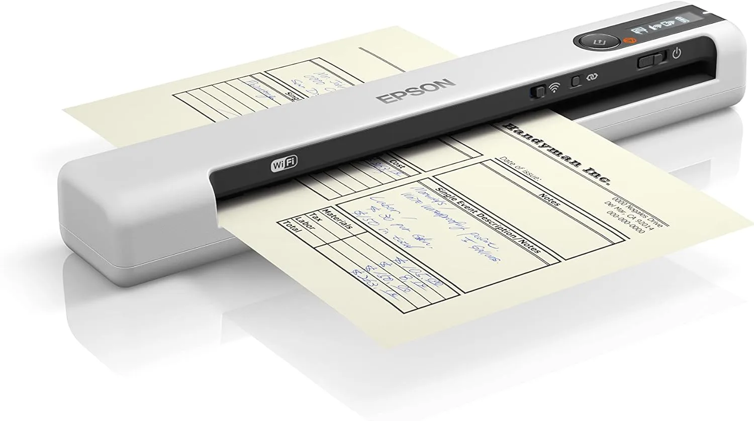 Epson WorkForce DS-80W Wi-Fi Mobile Business Scanner - Image 4